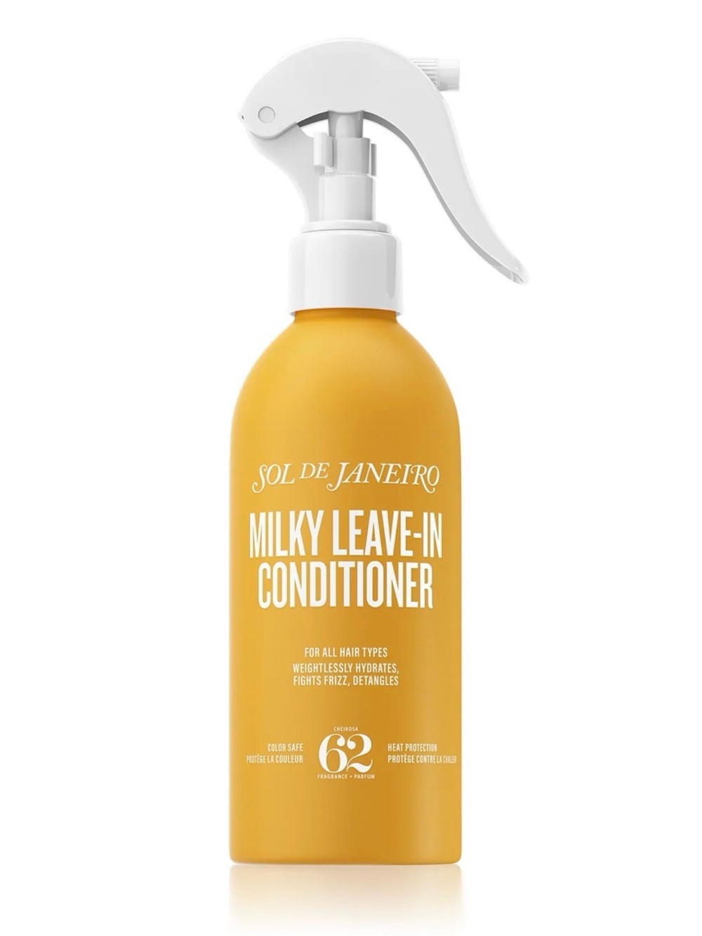 NWT Sol de Janeiro Milky Leave-In Conditioner - Orange and White Spray Bottle